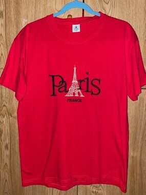 Paris Embroidered Tee